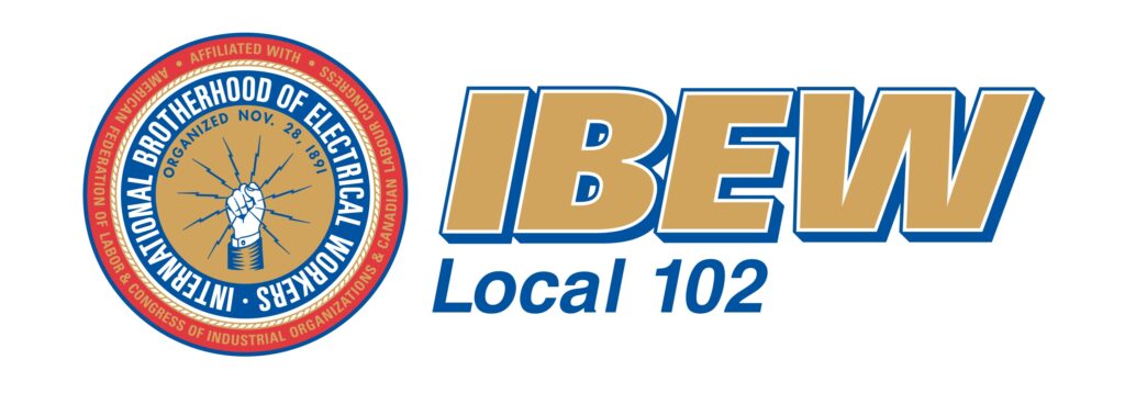 Ibew102 Logo White Background