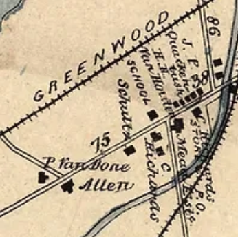 The Mead Van Duyne House Map