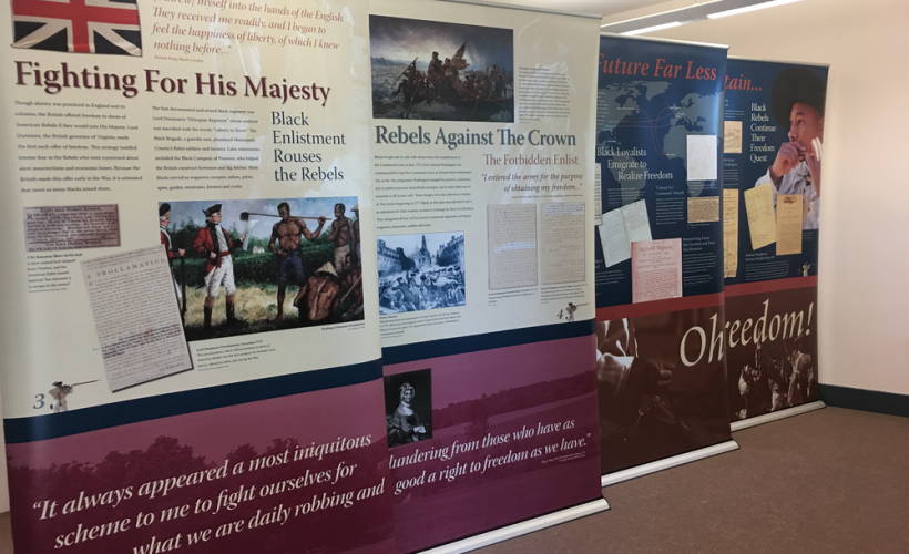 Dey Mansion receives traveling exhibit on African-Americans during the American Revolution