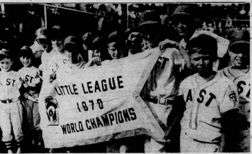 This Month in Wayne History- Wayne Little League Wins Big!