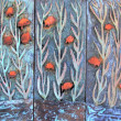 Ed Whitmore Under The Sea (bas Relief Triptych) 2020 Metal Effects 40 X 36