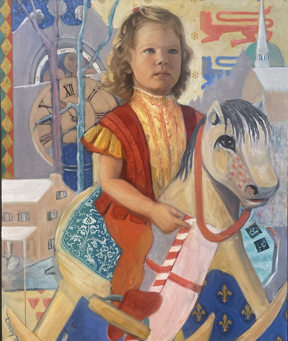 Young Parsifal Artist as Child #1 From  Knight’s Quest Series of Five