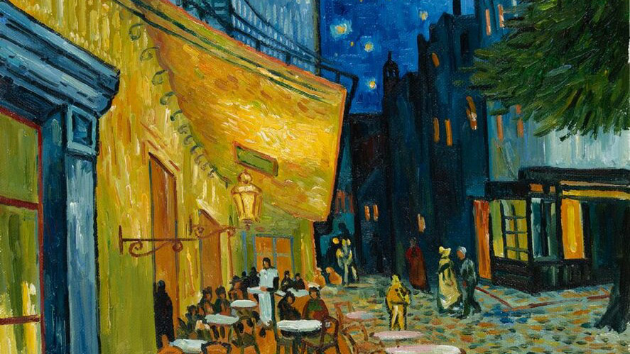 Cafe Terrace At Night by Van Gogh