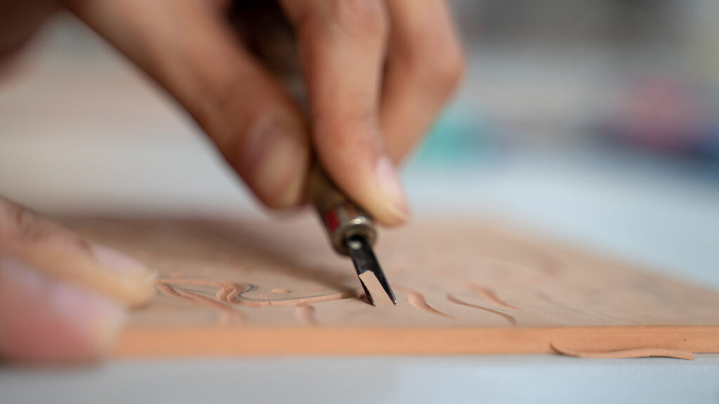 Linoleum Carving