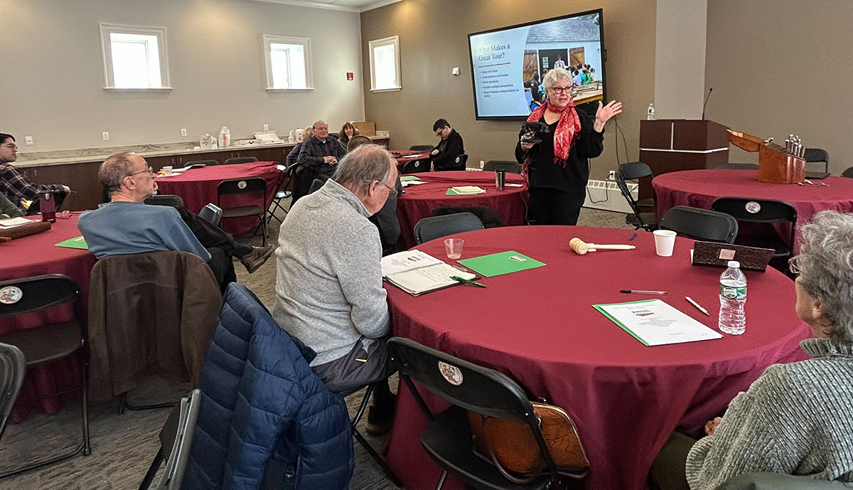 Docent Training In Session
