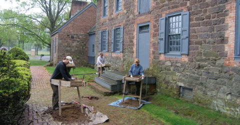 Archaeology Tour of Dey Mansion Washington’s Headquarters
