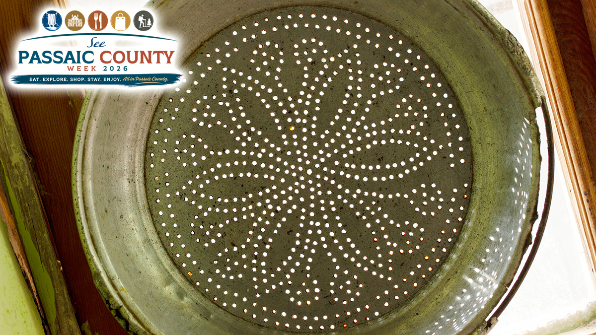 Old, Antique, Copper Colander Sieve