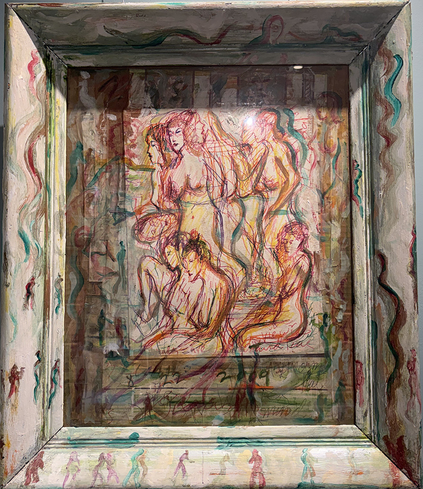 Women In A Pale Green Frame, 2009